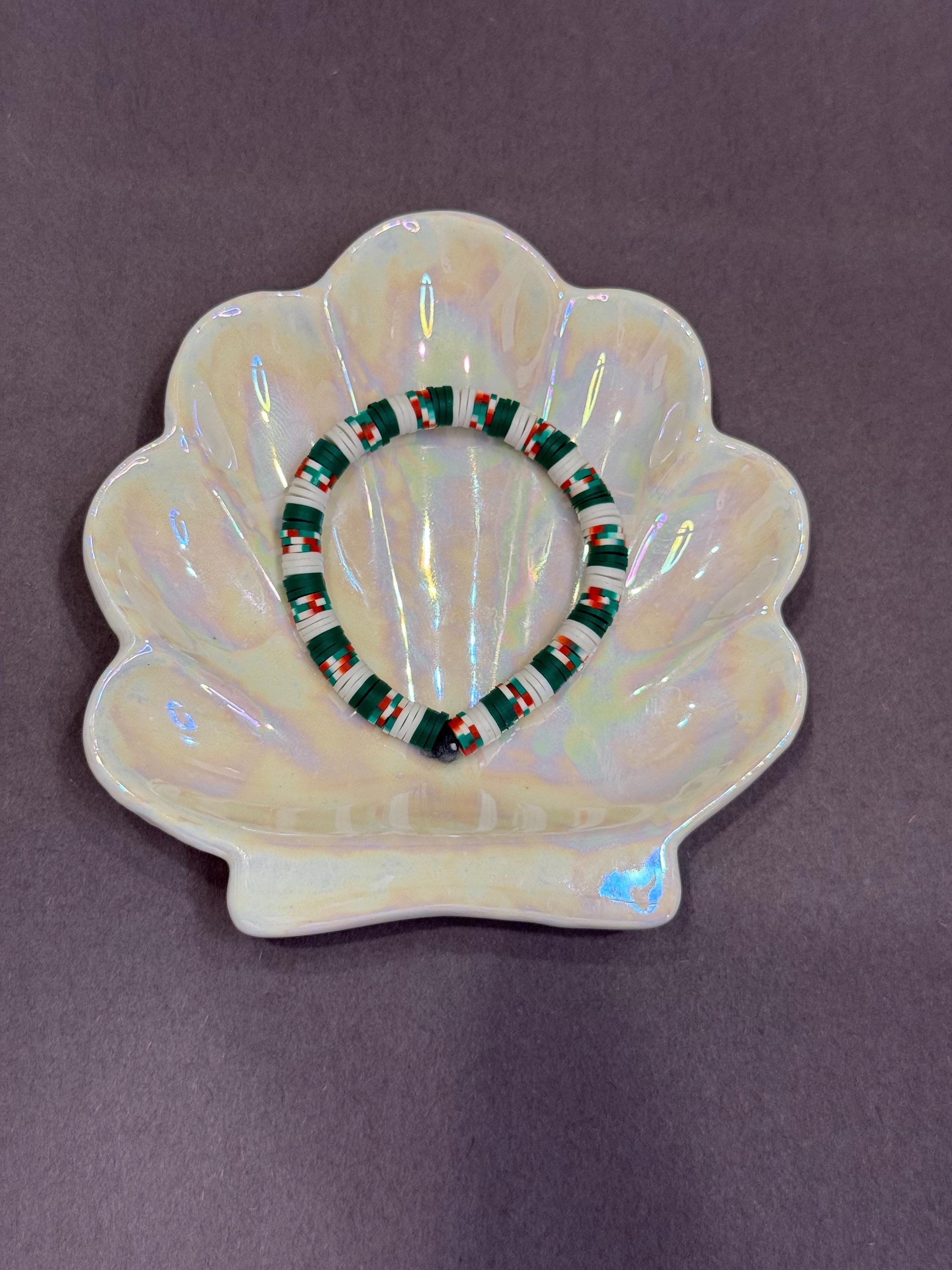 merry clay bead bracelet